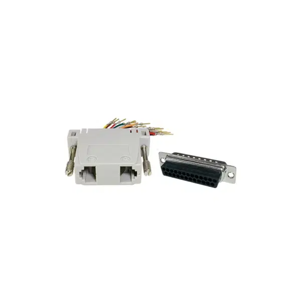 패시브 2열 25핀, RJ45(F) x2 to D-SUB(M)